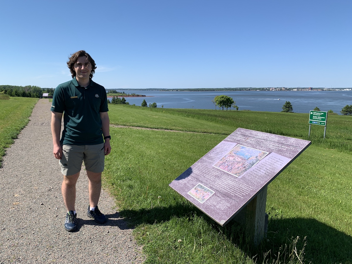 Parks Canada interpretation coordinator David Mason knows the history of Skmaqn inside out. Parks Canada interpretation coordinator David Mason knows the history of Skmaqn inside out.