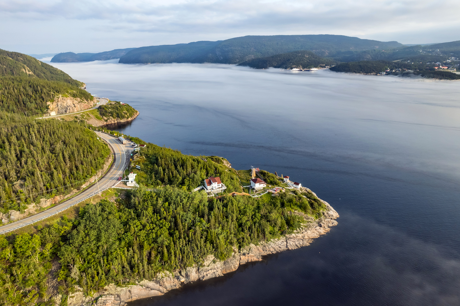 Parks Canada does marine research from five land-based sites, including Pointe-Noire Interpretation and Observation Centre.