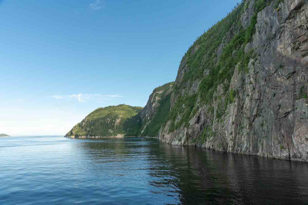 Saguenay-St. Lawrence Marine Park is at the confluence of the Saguenay River and the St. Lawrence Estuary. Saguenay-St. Lawrence Marine Park is at the confluence of the Saguenay River and the St. Lawrence Estuary.