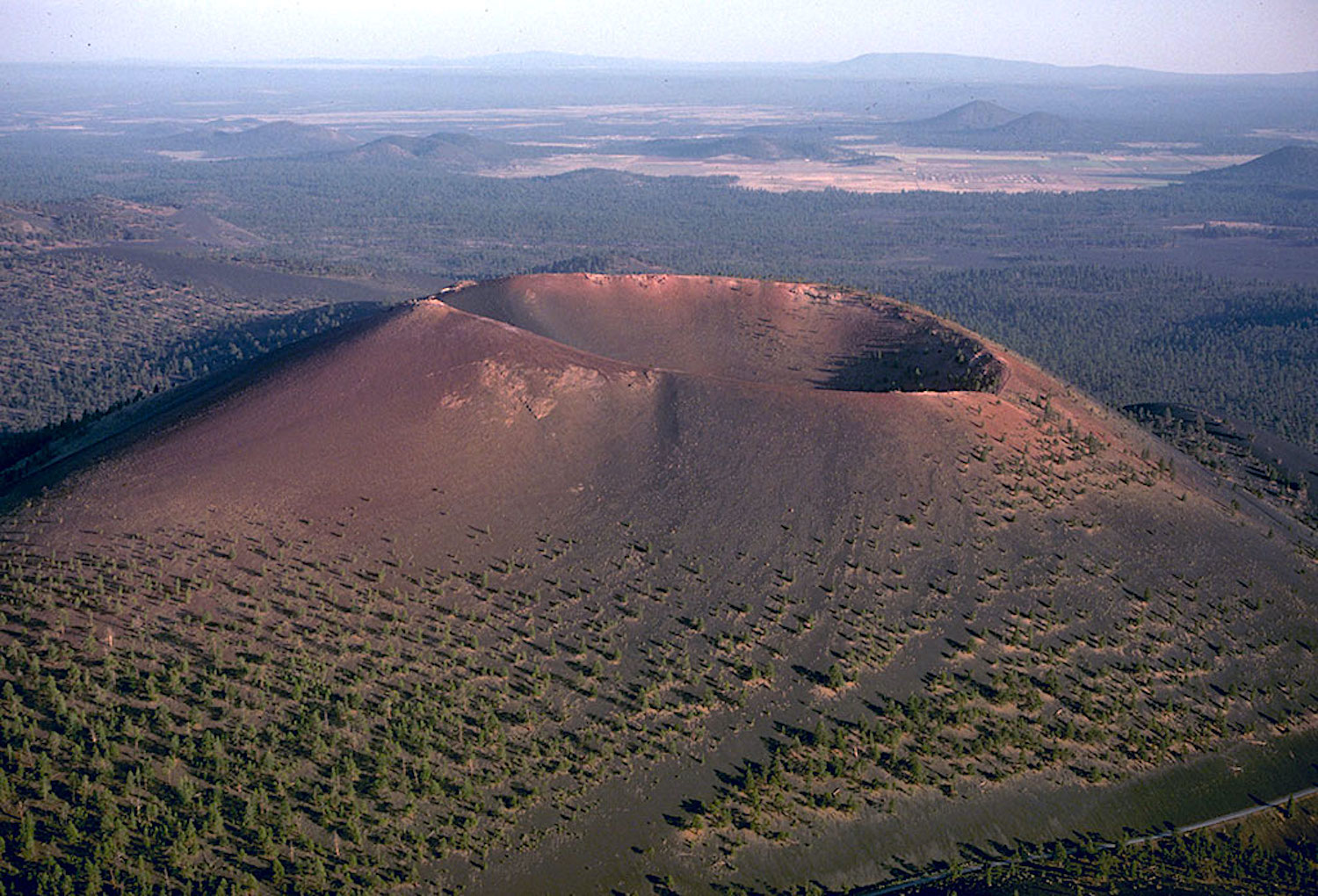 Sunset Crater Volcano National Monument in theory could be surrounded by development/NPS file