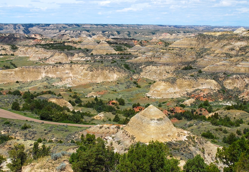 The loop road shows off much of the South Unit's badlands scenery/Kurt Repanshek File