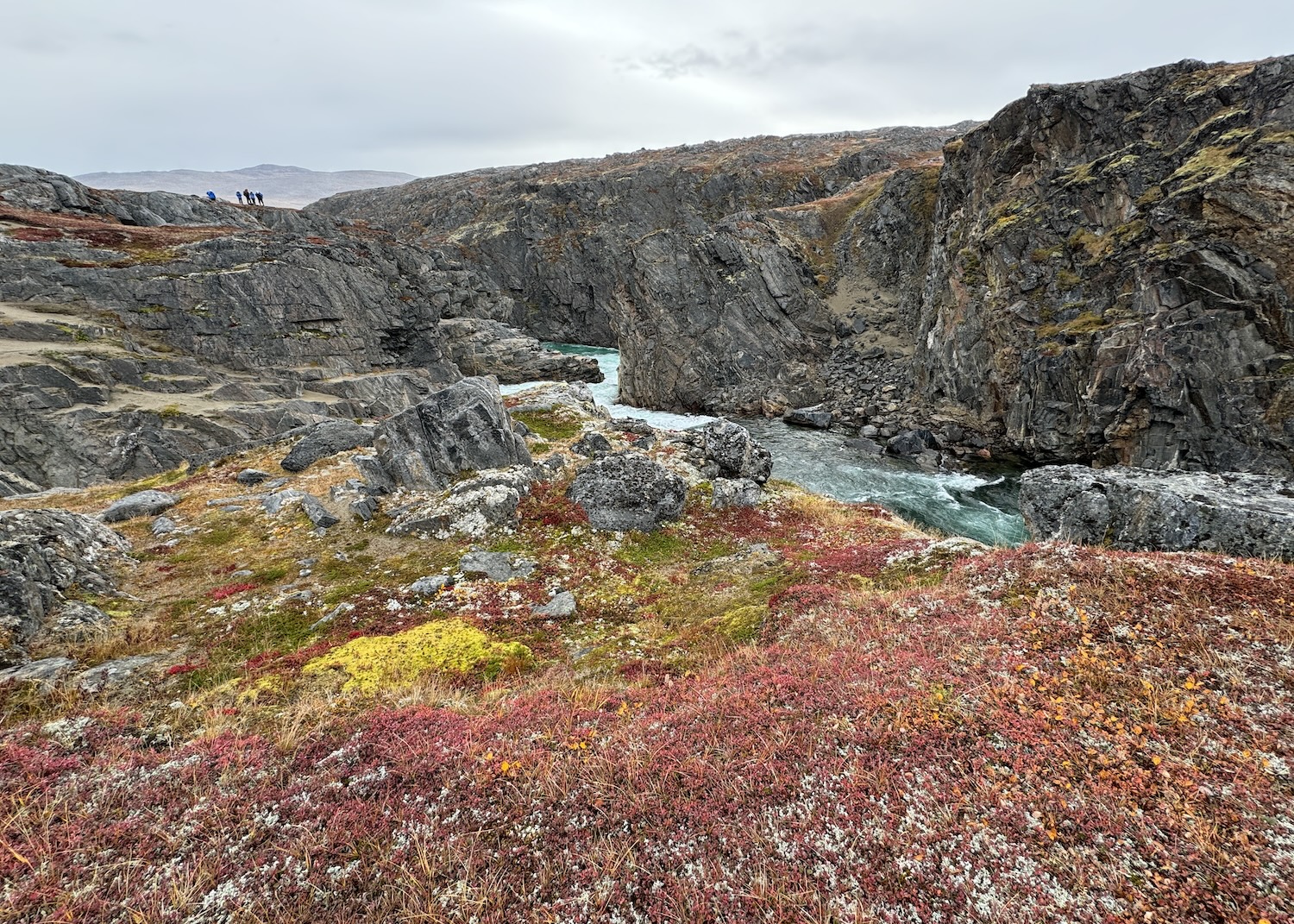 In Eclipse Sound, a hike across the tundra snaked along this dramatic waterway. In Eclipse Sound, a hike across the tundra snaked along this dramatic waterway.