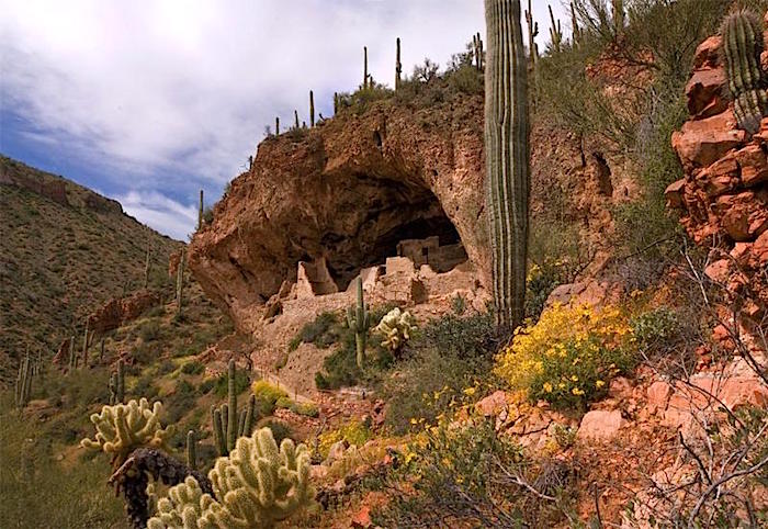Lower Cliff Dwelling, Tonto National Monument/700