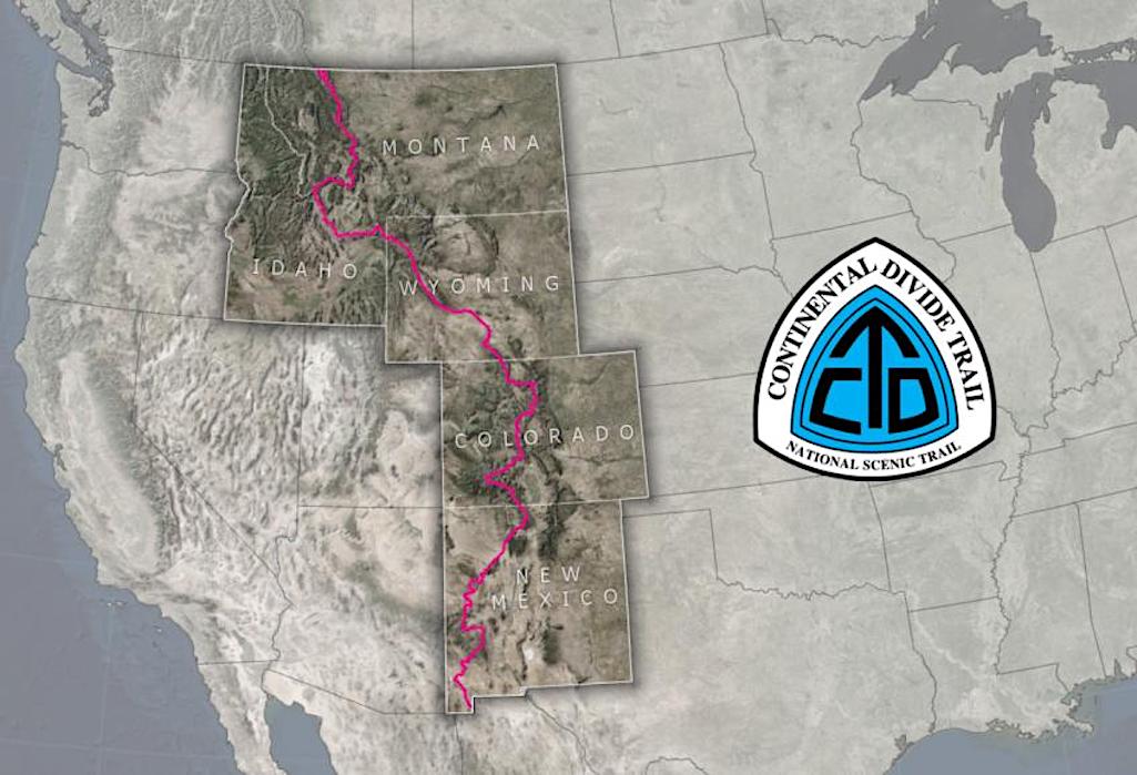 The Continental Divide Trail traverses high-quality wildlands/USFS