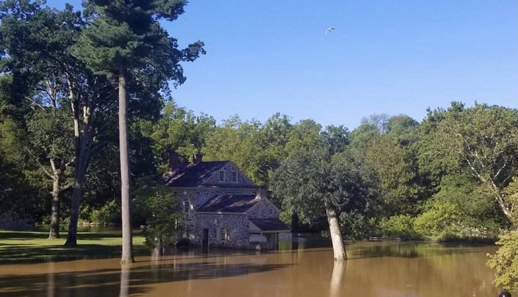 Valley Forge National Historical Park was one of the National Park System units dealing with flooding Thursday/NPS