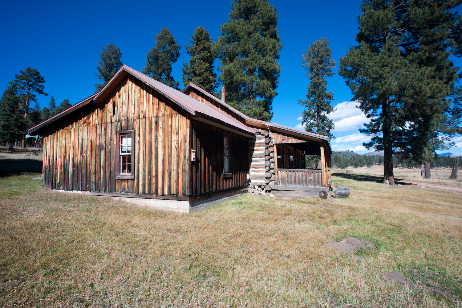 The Longmire Cabin overlooking Valle Grande at Valles Caldera National Preserve/Patrick Cone The Longmire Cabin overlooking Valle Grande at Valles Caldera National Preserve/Patrick Cone