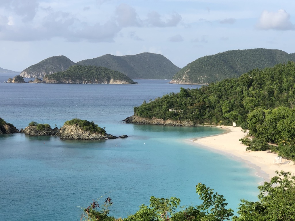 Trunk Beach, Virgin Islands National Park.