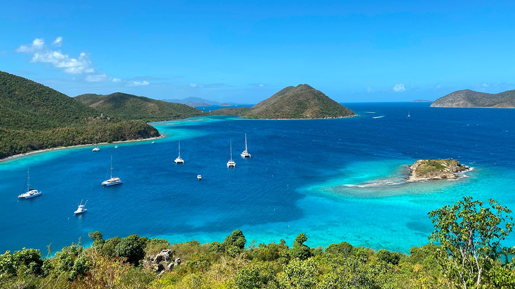 The view from Johnny Horn Trail at Virgin Islands National Park / NPS file