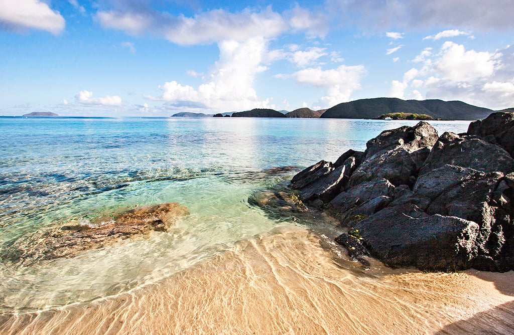 The view from Little Cinnamon Beach, Virgin Islands National Park / NPS-Anne Finney