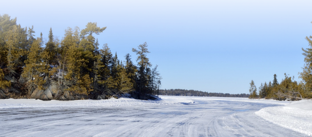 Voyageurs National Park is setting out to develop regulations for ice roads used by anglers on the park's lakes/NPS file Voyageurs National Park is setting out to develop regulations for ice roads used by anglers on the park's lakes/NPS file