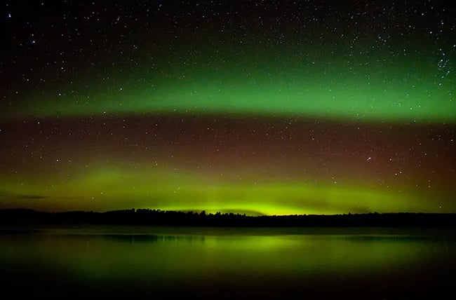 The Aurora Borealis, Voyageurs National Park / NPS - Lavoie