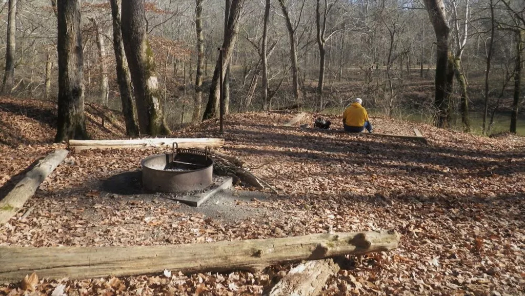 White Oak backcountry campsite, Mammoth Cave National Park / NPS - Mary Schubert White Oak backcountry campsite, Mammoth Cave National Park / NPS - Mary Schubert