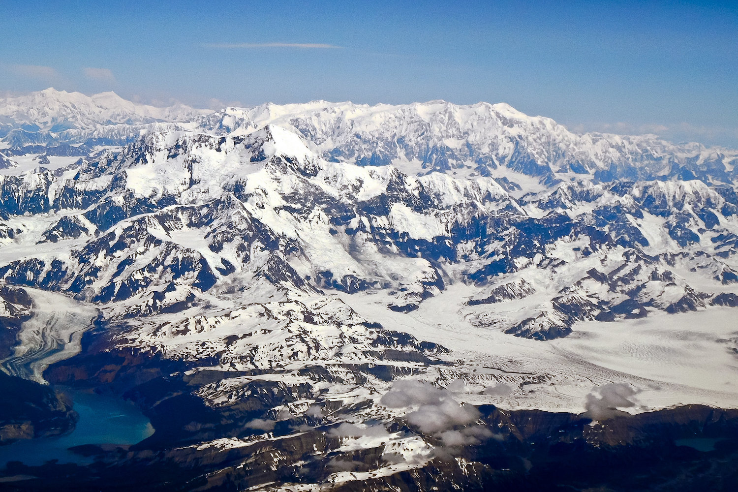 Three climbers were stranded in the rugged St. Elias Mountains of the national park/NPS file