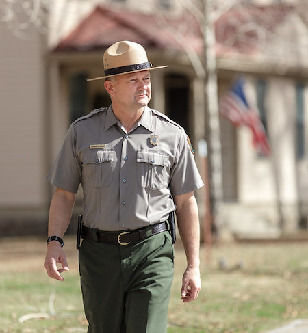 Yellowstone National Park Superintendent Cam Sholly discusses a range of park issues/NPS Yellowstone National Park Superintendent Cam Sholly discusses a range of park issues/NPS