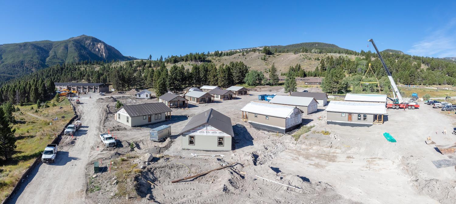 Yellowstone National Park, which received millions of dollars in federal funding several years ago to build new employee housing (above), is the recipient of a $40 million gift to build more housing/NPS file Yellowstone National Park, which received millions of dollars in federal funding several years ago to build new employee housing (above), is the recipient of a $40 million gift to build more housing/NPS file