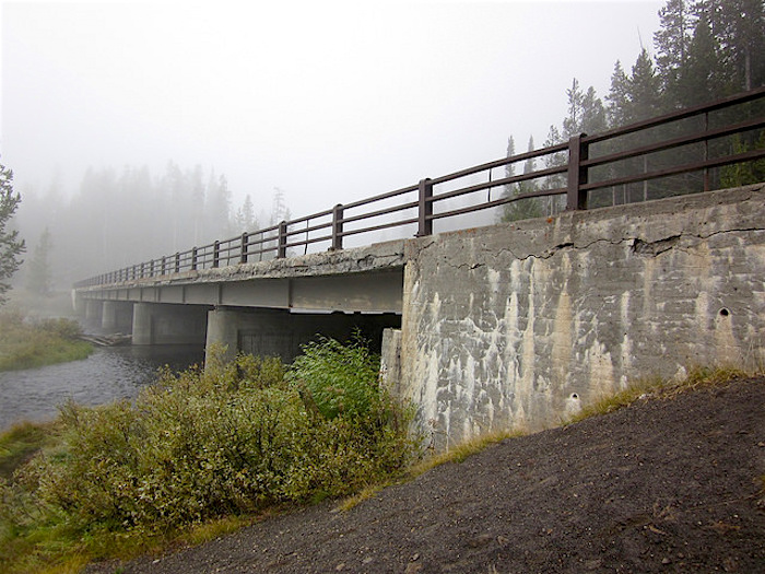 The Lewis River Bridge in Yellowstone National Park needs to be replaced/NPS
