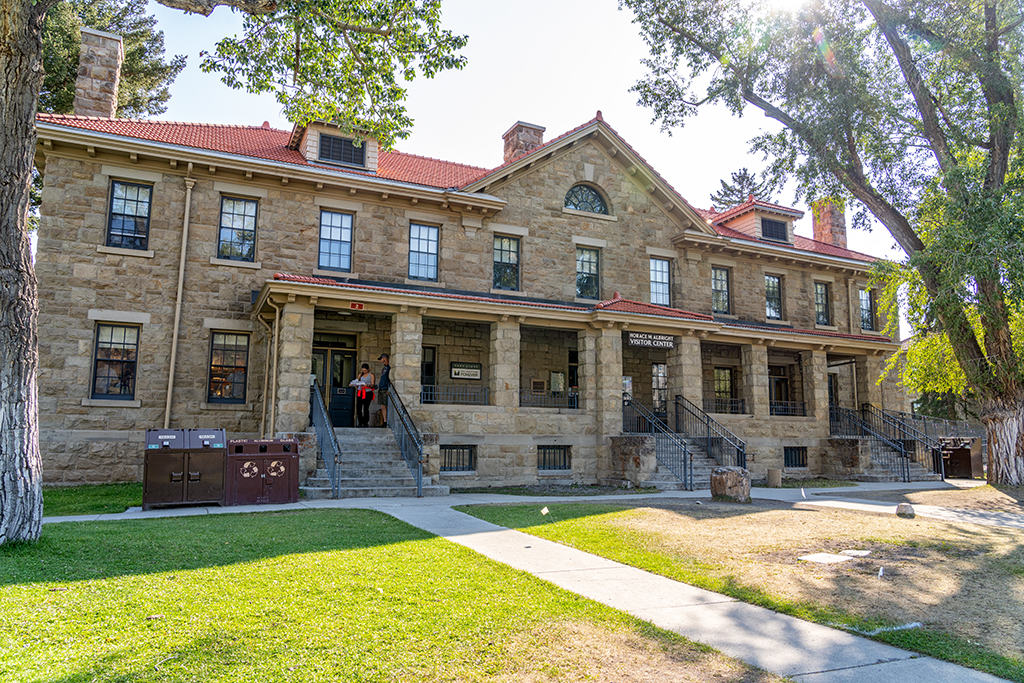 The Albright Visitor Center at Mammoth Hot Springs, Yellowstone National Park / Rebecca Latson