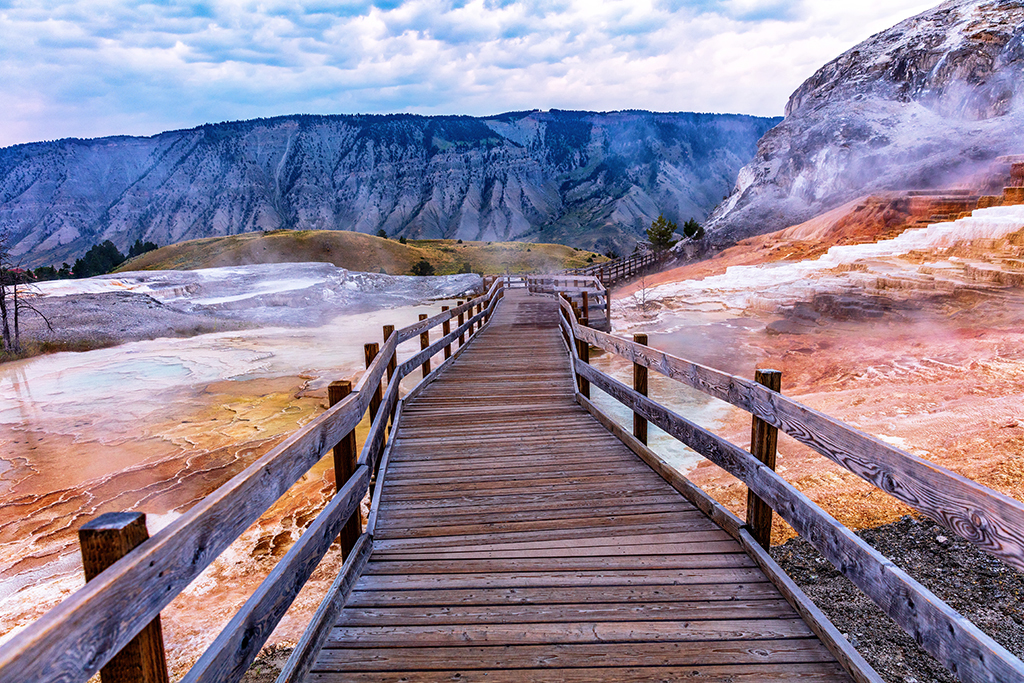 Where will the boardwalk take you? Yellowstone National Park / Rebecca Latson