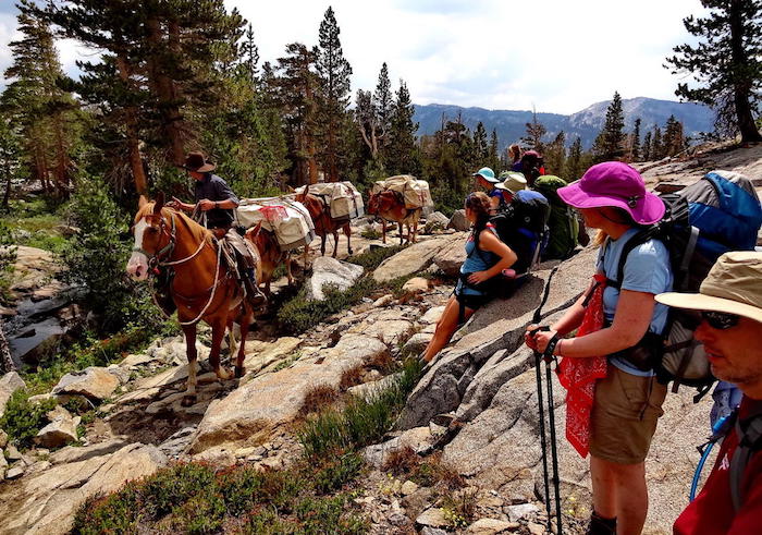 USGS research is investigating factors that affect the sustainability of trails to support heavy hiking and horse traffic like in this scene taken along the Pacific Crest Trail in Yosemite National Park in California/USGS, Jeffrey Marion USGS research is investigating factors that affect the sustainability of trails to support heavy hiking and horse traffic like in this scene taken along the Pacific Crest Trail in Yosemite National Park in California/USGS, Jeffrey Marion