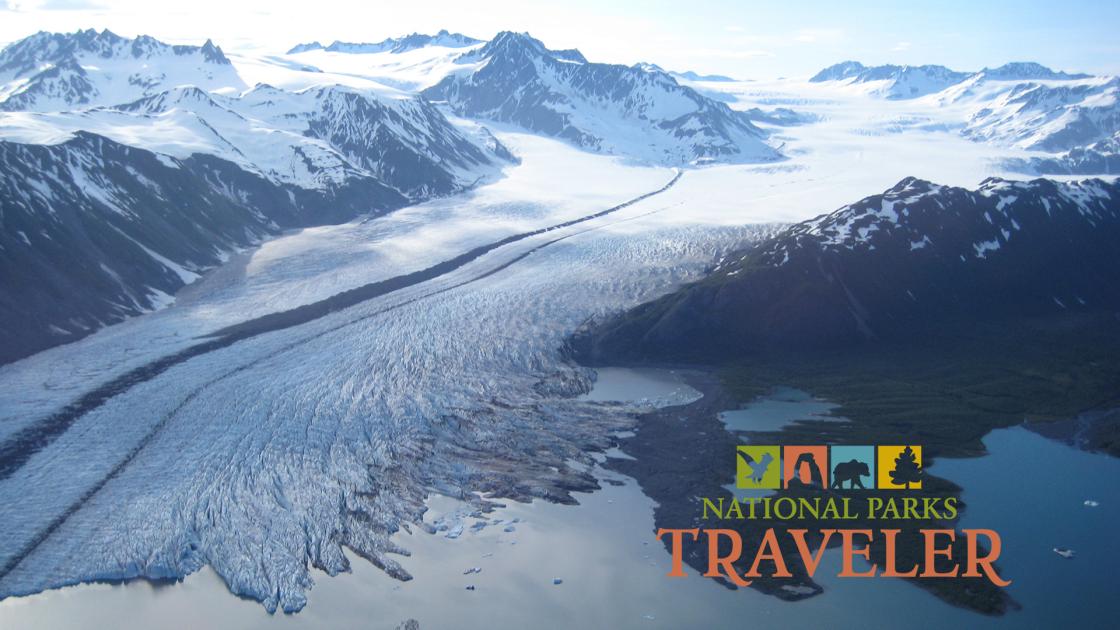 Kenai Fjord's glaciers and how climate change is impacted them.