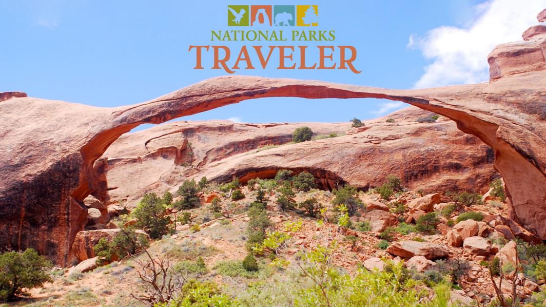 Landscape Arch in Arches National Park, Utah