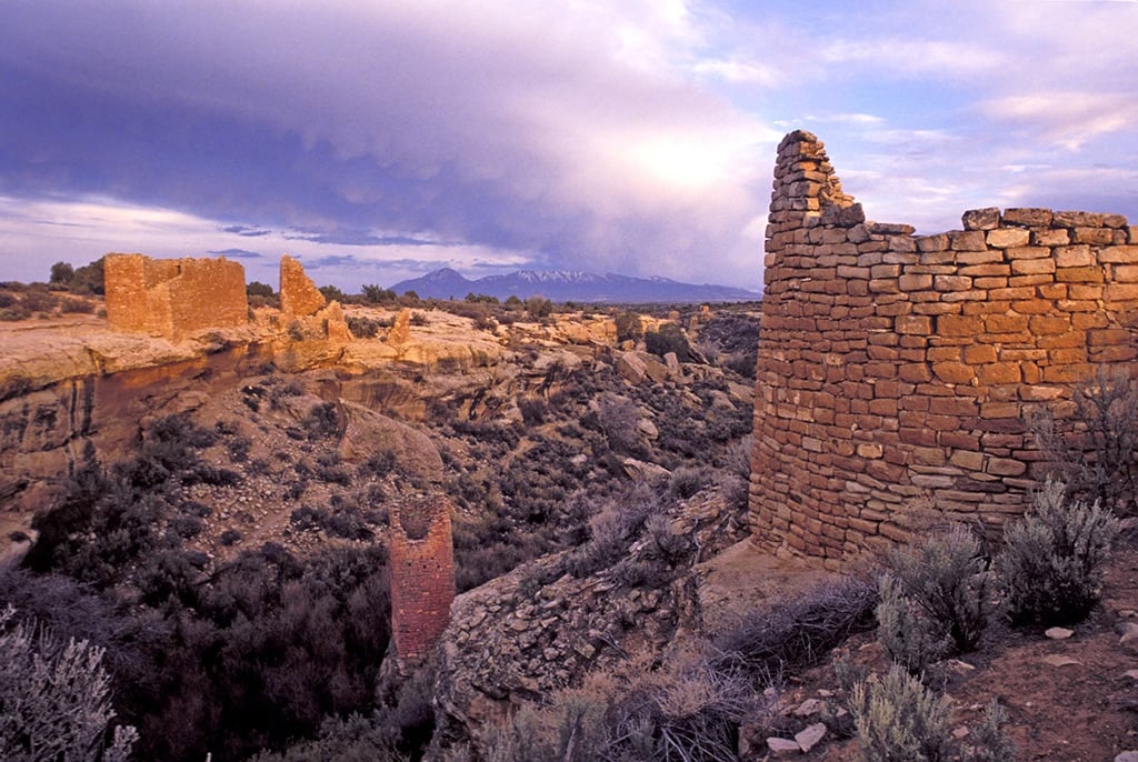An example of Ancestral Puebloan architecture at Hovenweep National Monument / NPS file