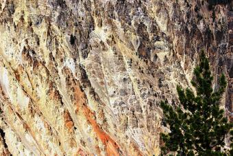 hydrothermal alteration at the Grand Canyon of the Yellowstone