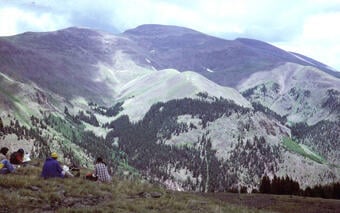 La Garita Mountain (elevation 4179 m [13711 ft]), Colorado