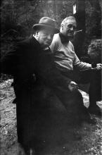 FDR and Churchill at Catoctin