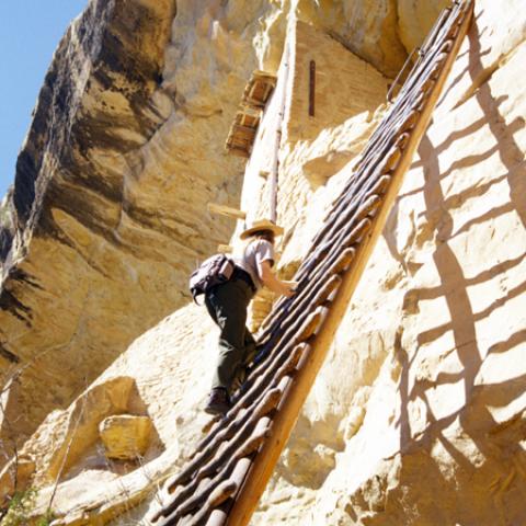 Balcony House Ladder, Mesa Verde National Park, Kurt Repanshek photo