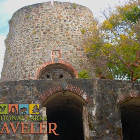 National Parks Traveler Podcast Episode 270 Image Catherineberg plantation ruins, Virgin Islands National Park, photo by Kurt Repanshek
