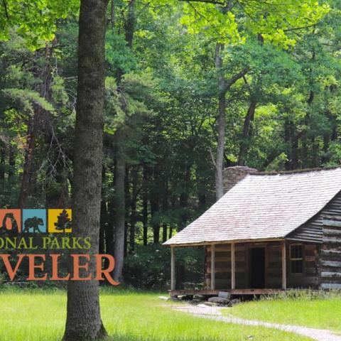 National Parks Traveler Podcast Episode 273 Image Carter Shields cabin in Great Smoky Mountains National Park. NPS photo.