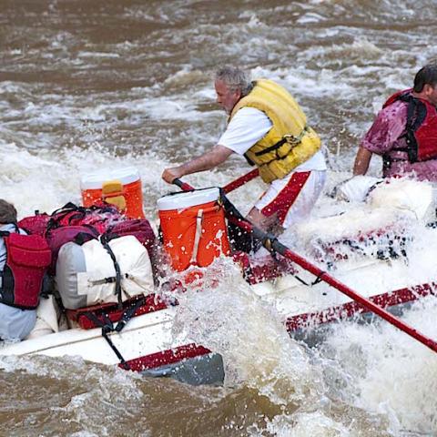 Running Warm Springs Rapid on the Yampa River in Dinosaur National Monument/Patrick Cone
