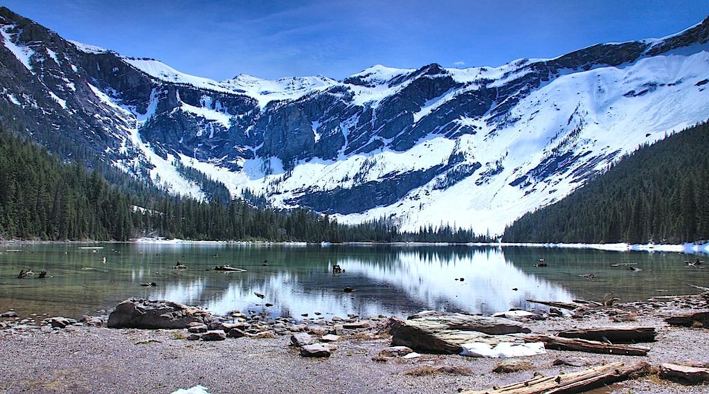 Avalanche Lake, Glacier National Park, copyright Jane Timmerman