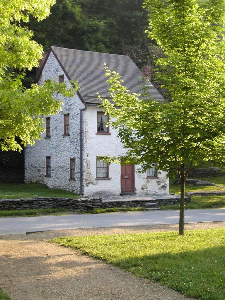 Armory Worker's House at Harpers Ferry; NPS Photo.