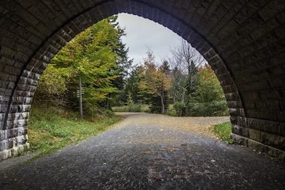 Carriage road tunnel at Acadia National Park/RLatson