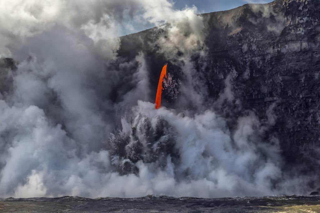 The "firehose" at Hawai'i Volcanos National Park/Rebecca Latson