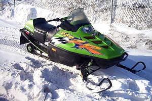 1997 Arctic Cat ZR 580 snowmobile