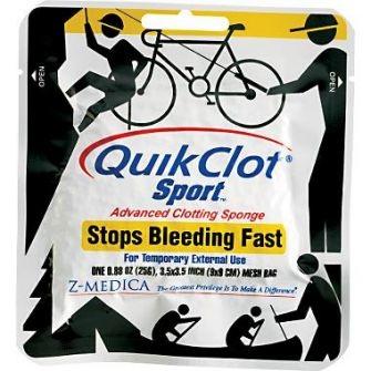 QuikClot Sport Silver 50g Stops Bleeding Fast! 