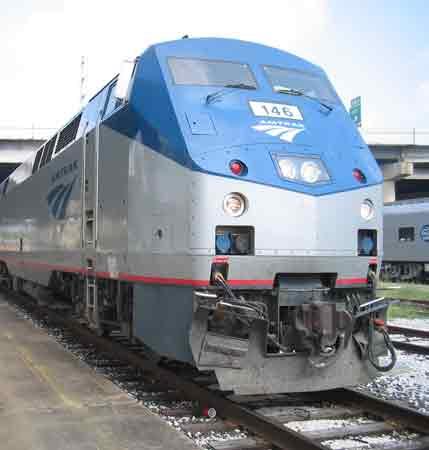 Amtrak engine