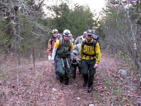 Rescues during carryout at Buffalo River.
