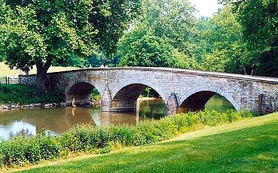 Burnside's Bridge at Antietam National Battlefield.