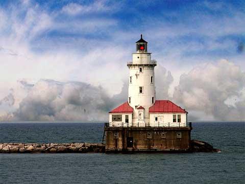 Chicago Harbor Lighthouse.
