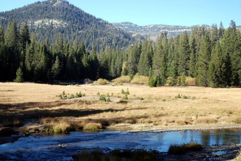 Devils Postpile, Middle Fork of San Joaquin River. Kurt Repanshek photo.