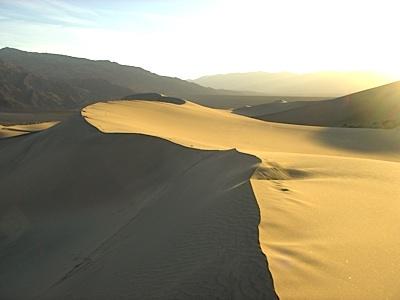 Death Valley sand dunes by Meghan Hicks