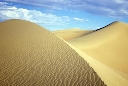 Sand dunes in Death Valley; Kurt Repanshek photo.