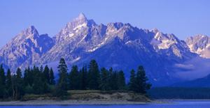 The Tetons are the focal point of their namesake park.