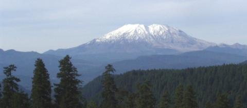 Mount St. Helens National Volcanic Monument. U.S. Forest Service photo.