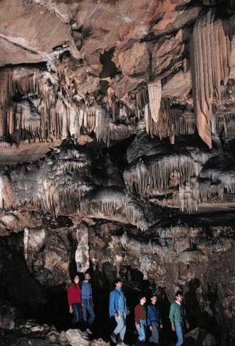 Marble Hall in Sequoia National Park's Crystal Cave. NPS photo.