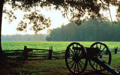 cannon at Shiloh National Military Park